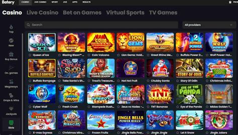 Discover Premium Slot Games at BATERY Casino .
